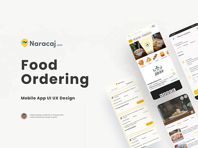 „ Naracaj V2 “ Mobile App UI/UX Design app brand branding branding design design mobile app product ui ui ux design ux