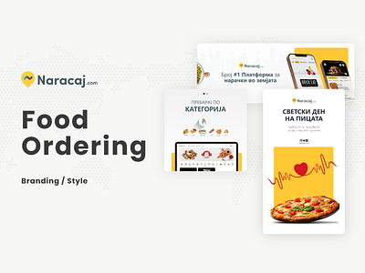 Food Ordering Branding / Style