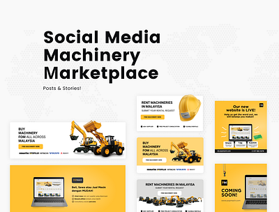 Social Media Machinery Мarketplace app branding design graphic design ui ui ux design ux