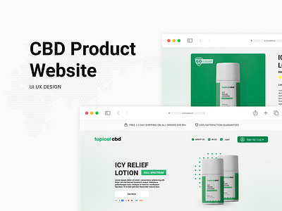 CBD Product Website