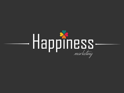 Happiness.marketing | Logo Design branding branding design design graphic design logo marketing agency