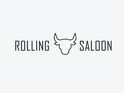 Rolling Saloon | Logo Branding brand branding design graphic design illustration logo typography vector