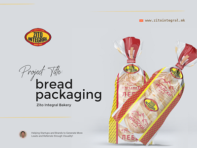 Bread Packaging | Zito Integral app brand branding branding design design graphic design icon illustration product typography ux vector
