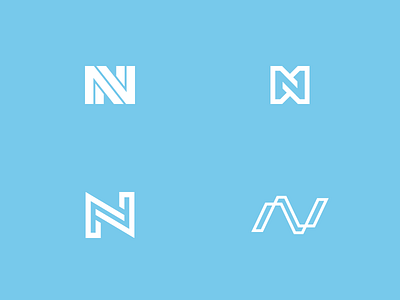 N Concepts lettermark logo monogram n