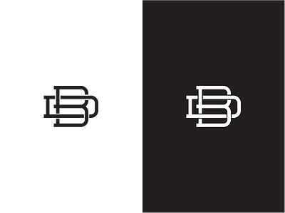 DB Monogram branding concept db identity logo monogram typography