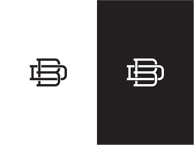 DB Monogram branding concept db identity logo monogram typography