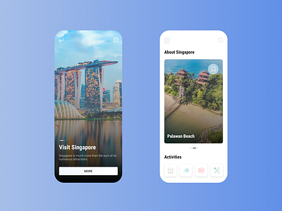 Travel App UI