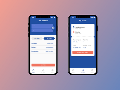 Transport App UI