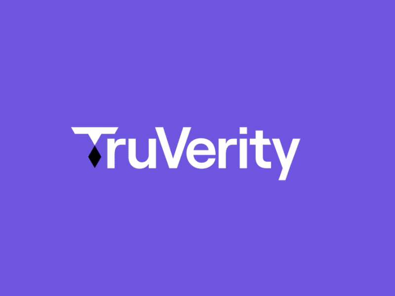 Truverity branding design graphic design logo