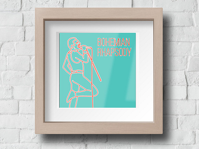 Freddie Mercury frame