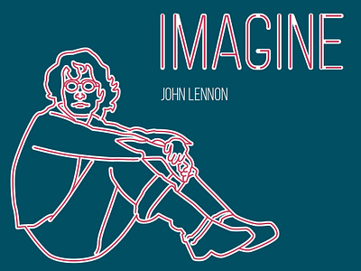 John Lennon design diseño graphic design illustration illustrator john lennon singer vector
