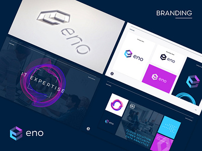 Eno Branding logo design styleguide