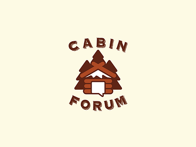 Cabin Forum Dribbble blog cabin chat discuss forum homes logs mountains outdoors peaks pines rivers