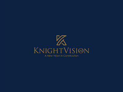 Knight Vision construction horse k knight letterform vision