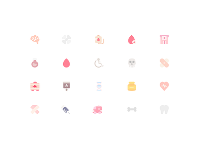 Medical Flat Icon app design flat icon iconography illustration ui ux web website