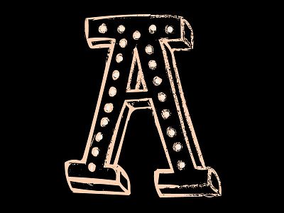 Alpha A a alphabet art dark design digital flat illustration letter lettering sketch vector