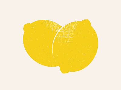 Límonade branding colorful design digital flat illustration lemon retro supply co summer vector yellow