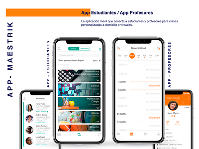 App Maestrik Estudiantes / Profesores