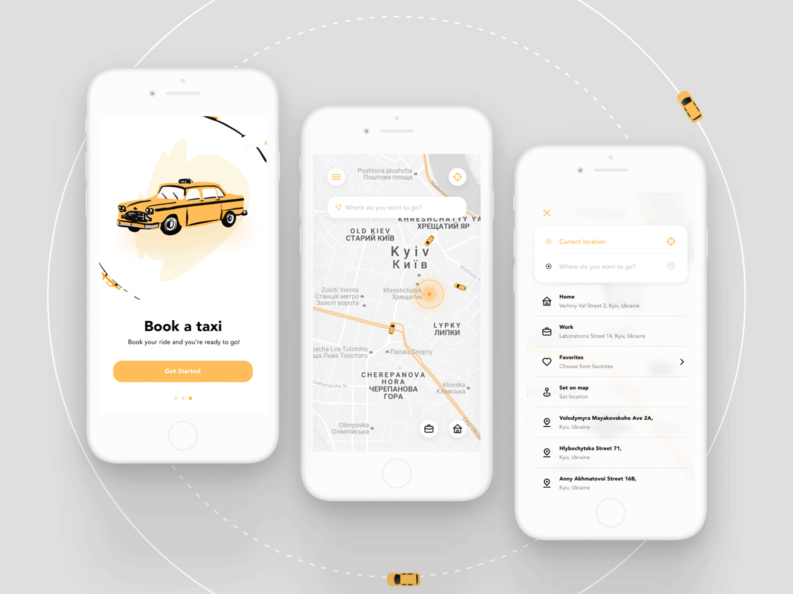 Design taxi app app car design drive mobile mobile app taxi taxi app ui ux