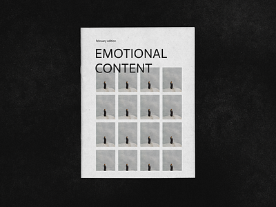 Emotional Content: a digital zine 35mm book design editorial film photography photo photobook photography photoshop print typography zine