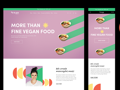 Vegan Market Website