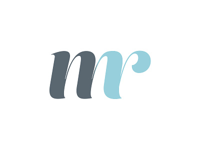 M and R initials logo logo m monogram mr r real estate realtor