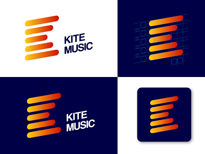 Kite Music Logo Design