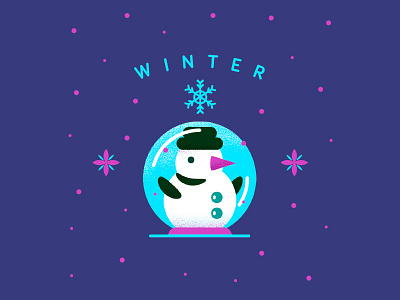 winter is coming... icon lettering snow type typography vector winter