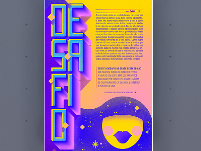 NOSENSE Magazine #001 digital freelancer illustration lettering magazine print typography