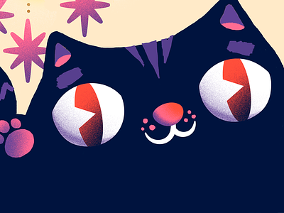 Christmas Cat animal cat christmas color cute digital holiday icon illustration kawaii vector