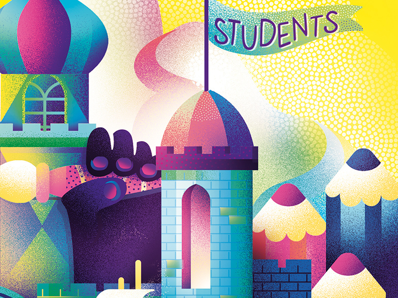 Navigator Dreams Award 2018 digital creative creativity imagination castle paper packaging contest illustration navigatordreams award