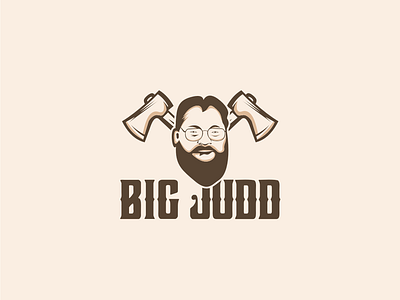 Big Judd character desain design illustration logo modern vector