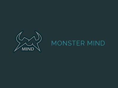 Monstermind brand and identity branding design dribbble graphic design logo logo deisgn