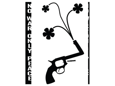 No war only peace design dribbble graphic design graphic designer illustration poster poster designer vector