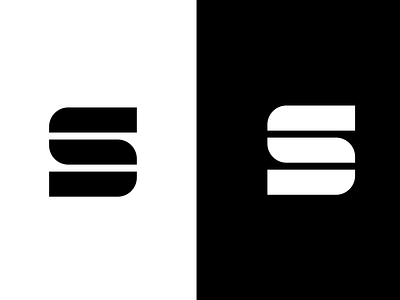 STAK Logo - Black & White branding design logo