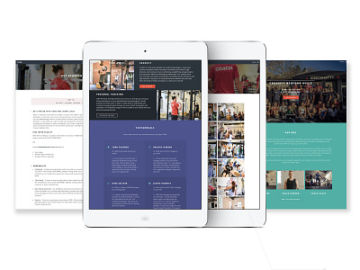 CrossFit Website - UX Design