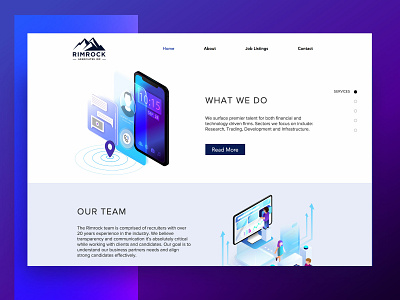 Landing Page Updates branding color design gradient illustration logo tech tech design ui ux vector web website