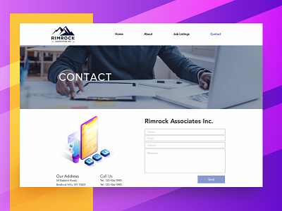 Contact Page Updates branding color contrast design gradient illustration logo security tech tech design ui ux vector web website