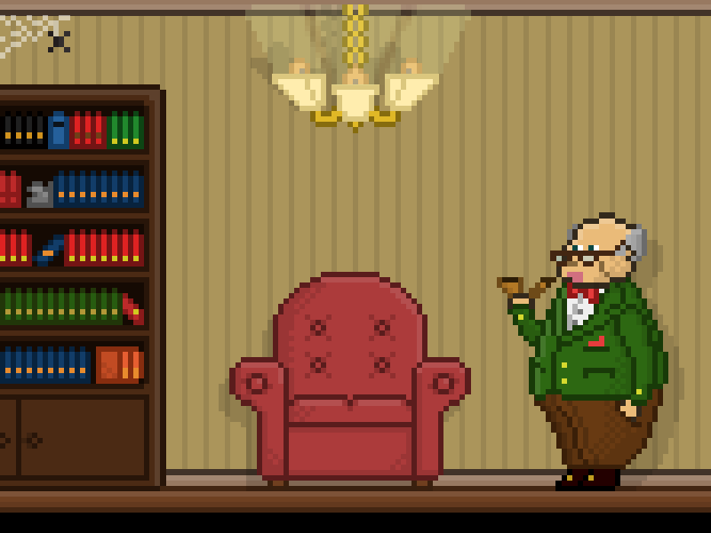 Smoking a pipe animation elderly old man pipe pixel pixel animation pixel art pixelart smoking