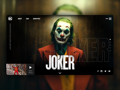 Joker Web Design joker ui ux uxdesign uxui web design webdesign webdesigner website concept website design