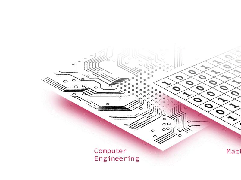 Details of the Illustration for Flexcompute landing page. carloscusguen illustration minimal visual design