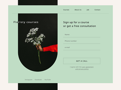 Floristy courses