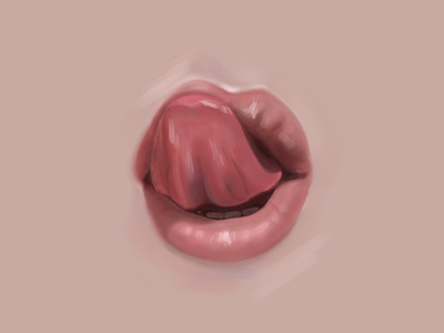 Lips art illustration lips mouth photoshop pretty sexy tongue