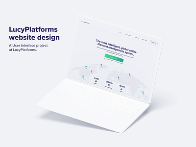 LucyPlatforms website design