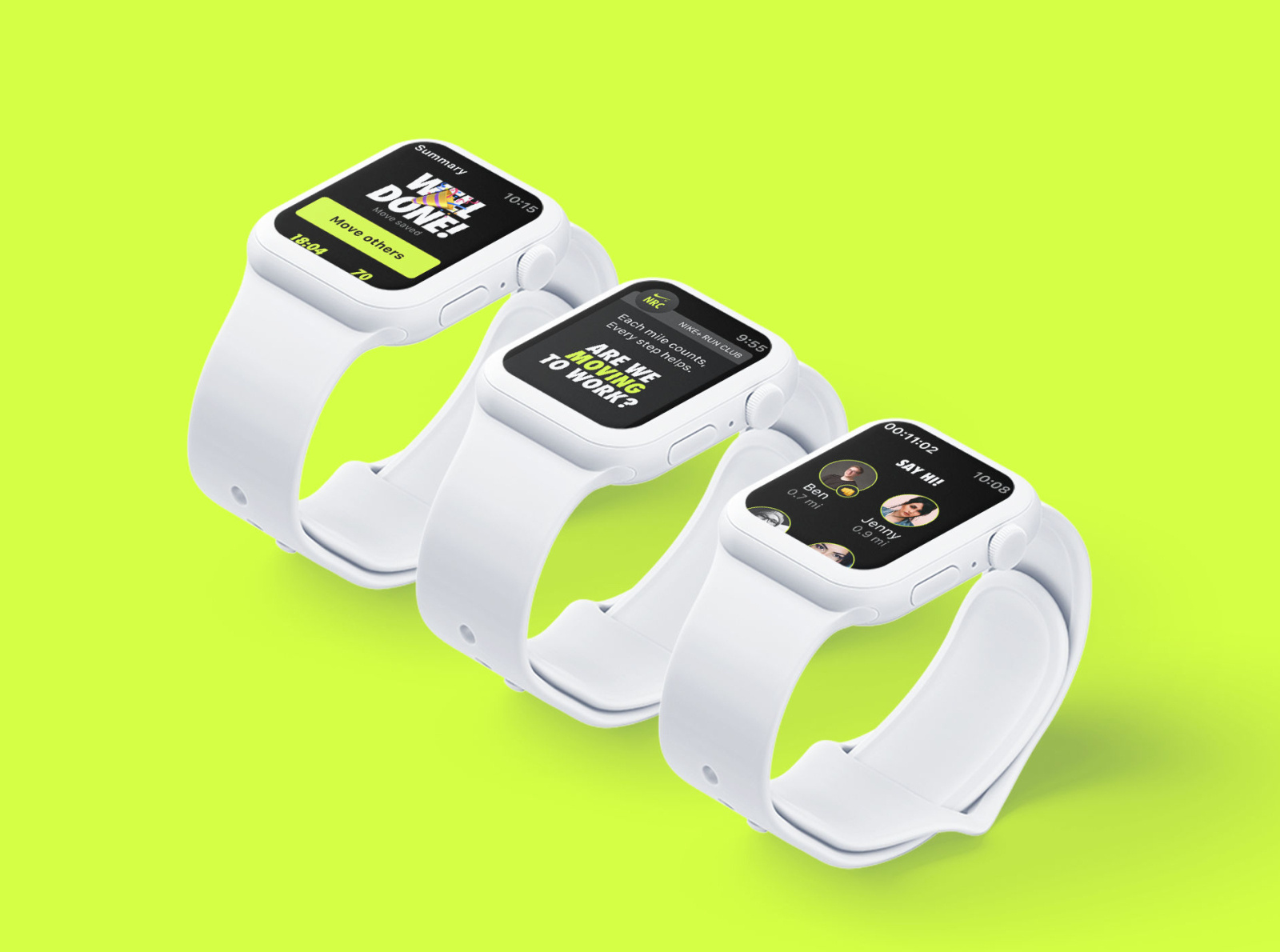 Move to work Apple watch app by Sergey Havenson on Dribbble