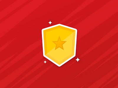 Challenge icon application badge badges challenge design icons illustration mobile sketch sports star winner
