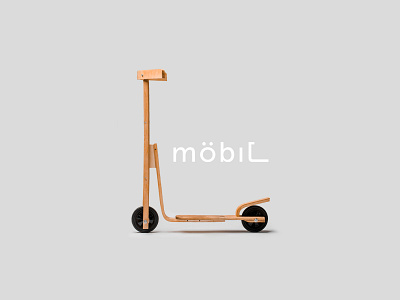 Möbil Scooter Design and Logo 2d adobe illustrator branding circular economy daily design font logo logotype minimal photography product prototype scooter upcycling