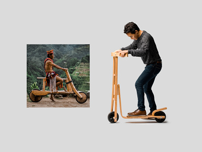 Möbil Scooter Design craft culture daily design diy filipino identity inspiration photography product scooter upcycling wood woodworking