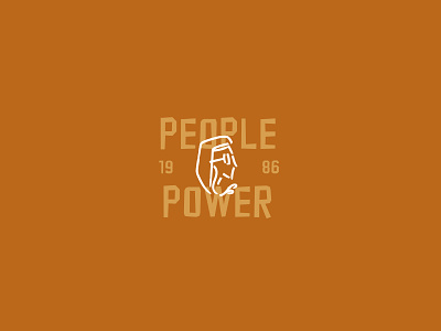 Iconic Protests | People Power ✊ 2d adobe illustrator daily design filipino font icon illustration junk terror bill minimal movement nun peace people power philippines revolution typography art