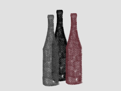 Designspiration art bottle design design digital art drawing flat illustraiton illustration art simple design texture wine